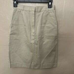 talbots Size‎ 2 Petite Khakis Skirt